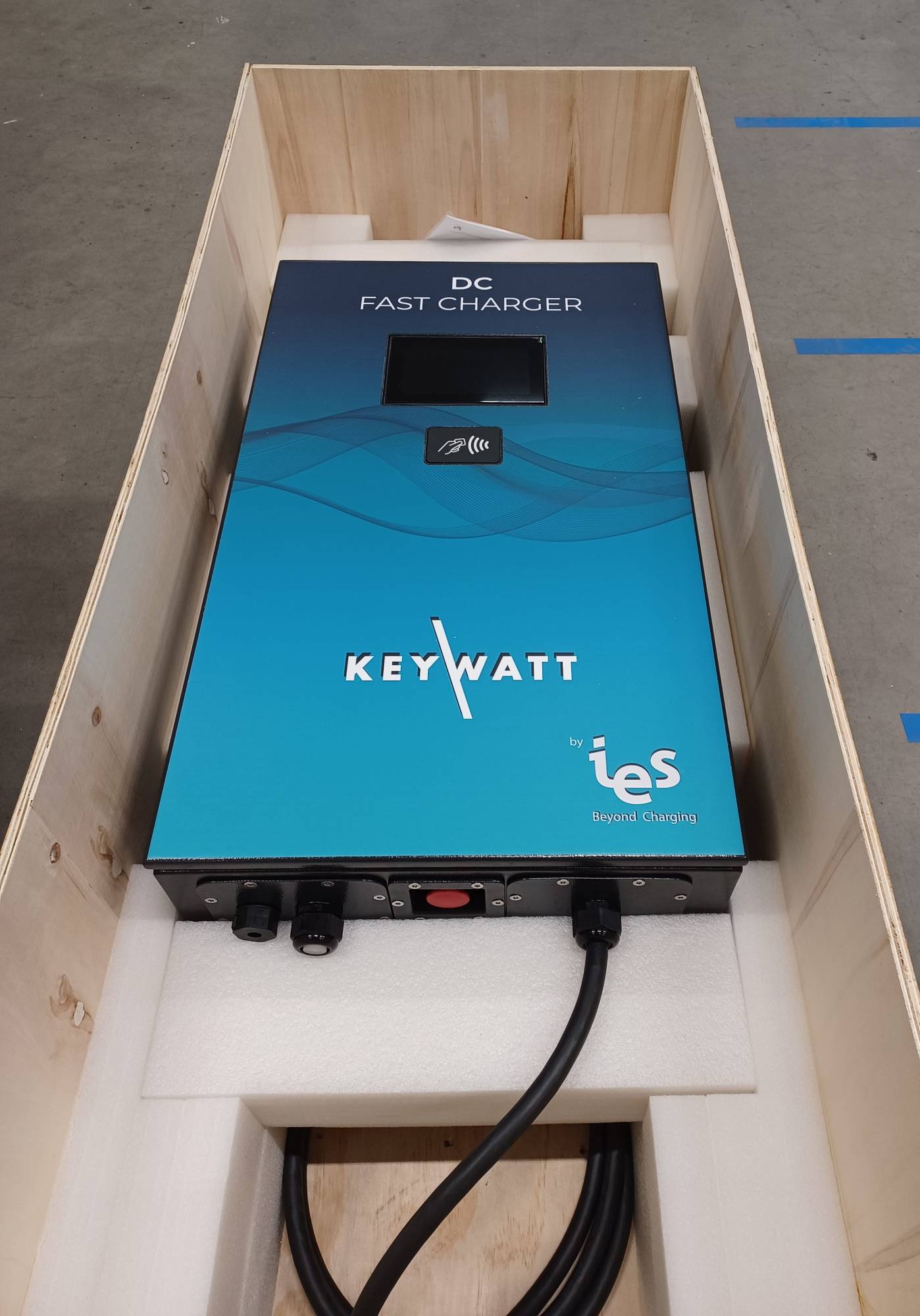 1 Stück IES Keywatt Ladestation CCS 24kW / WBG3 3PN Charger