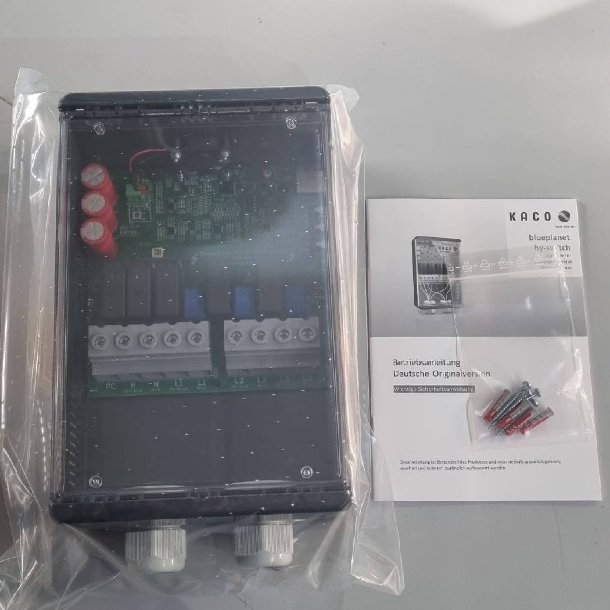 5 Stück Kaco blueplanet hy-switch Netzumschaltbox 1.0 EMAS